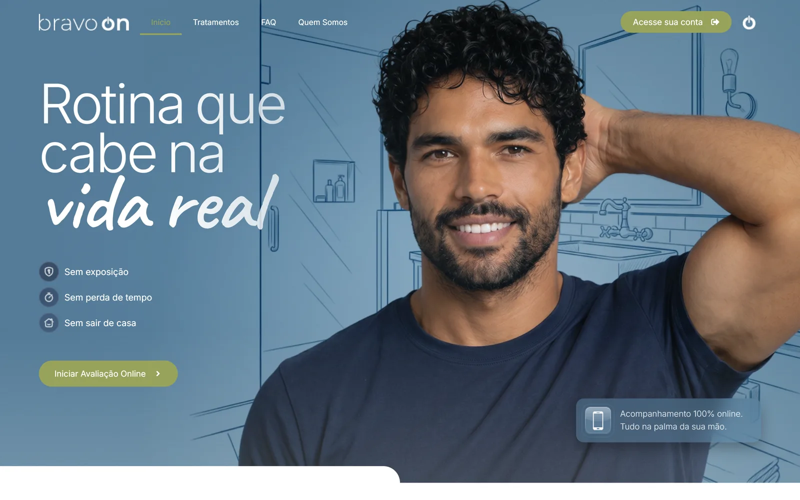 Print do projeto Bravo ON